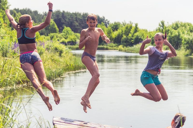 A real outdoor learning moment from the New Roots photo collection